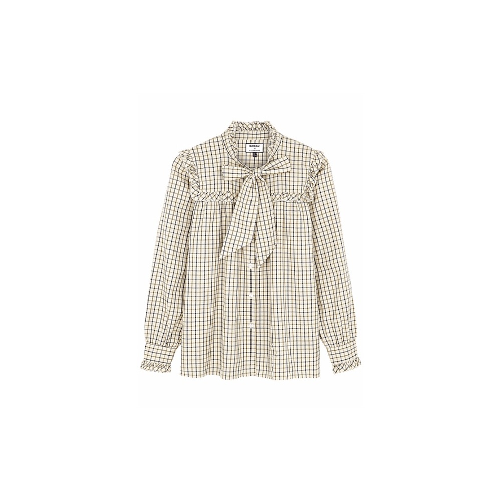 ASO Kate Middleton Barbour Alexa Chung Bella Ruffle Bow Blouse altered to fit s2